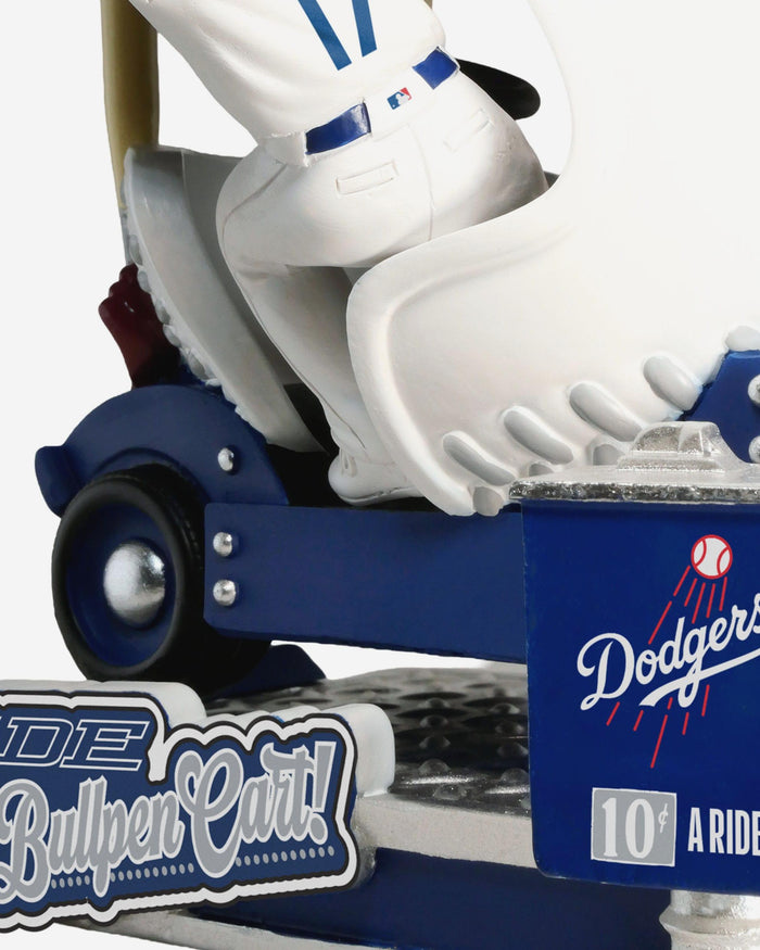 Shohei Ohtani Los Angeles Dodgers Bullpen Cart Bobblehead FOCO - FOCO.com