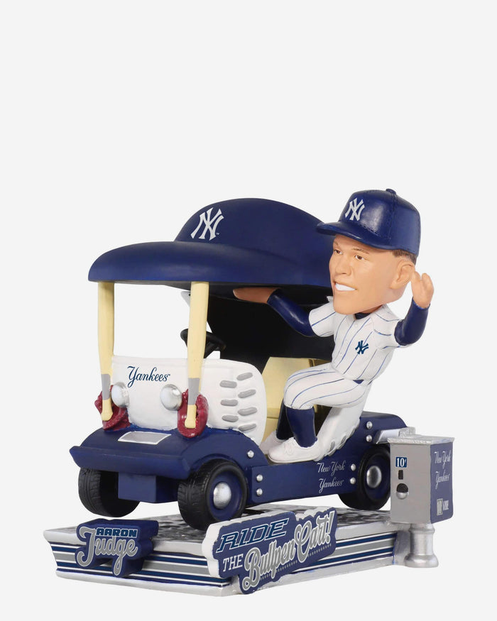 Aaron Judge New York Yankees Bullpen Cart Bobblehead FOCO - FOCO.com