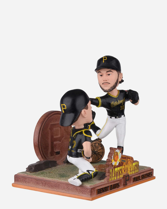 Paul Skenes & Henry Davis Pittsburgh Pirates Battery Mates Dual Bobblehead FOCO - FOCO.com