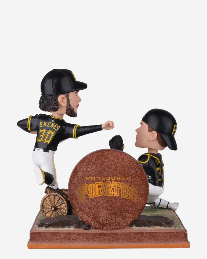 Paul Skenes & Henry Davis Pittsburgh Pirates Battery Mates Dual Bobblehead FOCO - FOCO.com