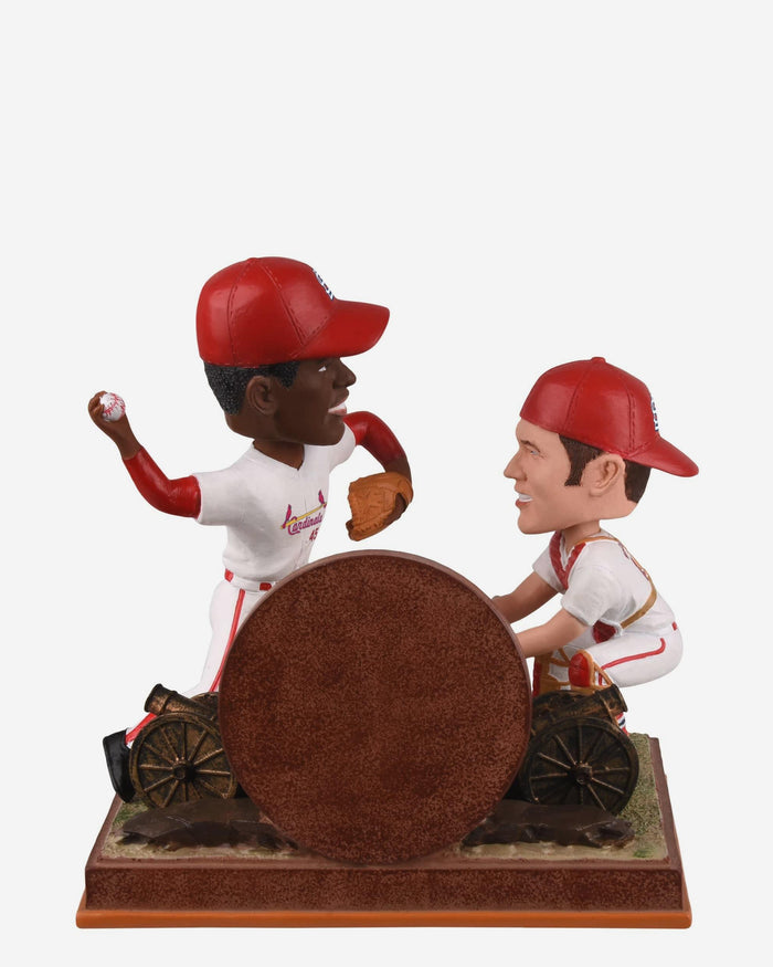 Bob Gibson & Tim McCarver St Louis Cardinals Battery Mates Dual Bobblehead FOCO - FOCO.com
