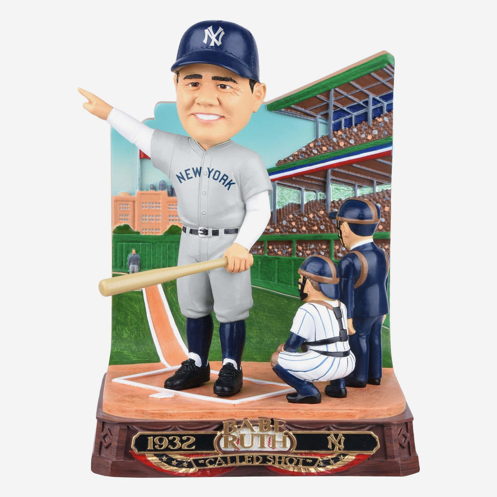 Babe Ruth New York Yankees Called Shot Bobblehead FOCO - FOCO.com