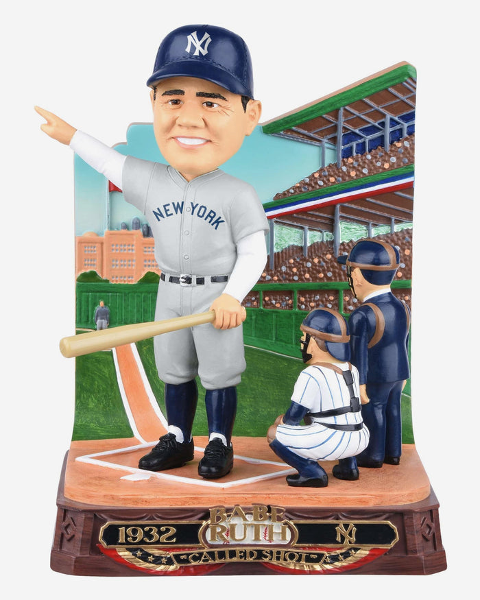 Babe Ruth New York Yankees Called Shot Bobblehead FOCO - FOCO.com
