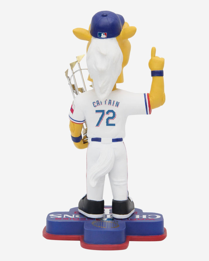 Rangers Captain Texas Rangers 2023 World Series Champions Bobblehead FOCO
