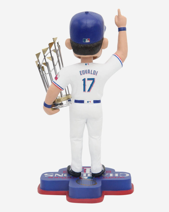 Nathan Eovaldi Texas Rangers 2023 World Series Champions Bobblehead FOCO - FOCO.com