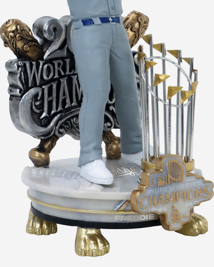 Freddie Freeman Los Angeles Dodgers 2024 World Series Champions Alternate Jersey Celebration Bobblehead FOCO - FOCO.com