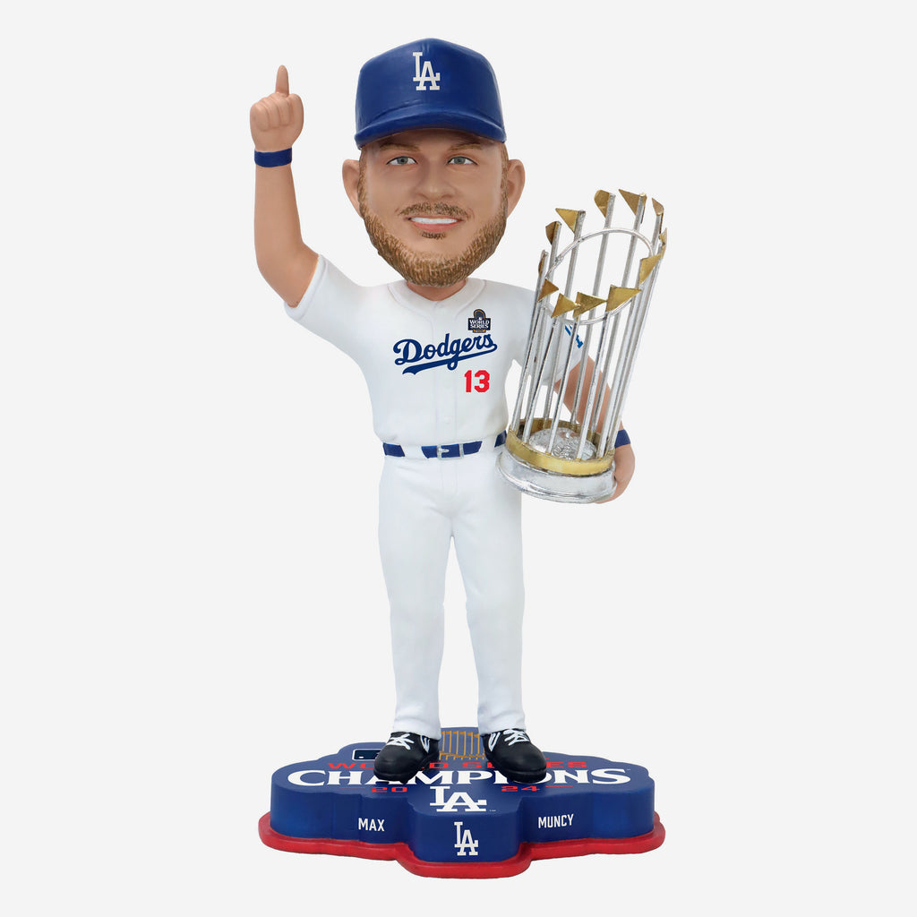 Max Muncy Los Angeles Dodgers 2024 World Series Champions Bobblehead FOCO - FOCO.com