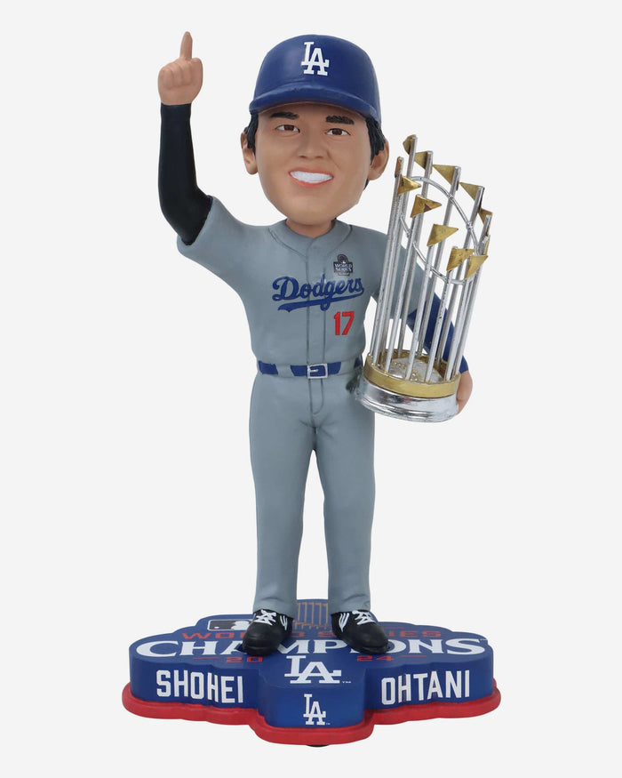 Shohei Ohtani Los Angeles Dodgers 2024 World Series Champions Bobblehead FOCO - FOCO.com