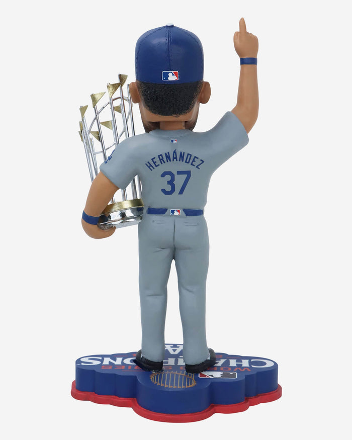 Teoscar Hernandez Los Angeles Dodgers 2024 World Series Champions Bobblehead FOCO - FOCO.com