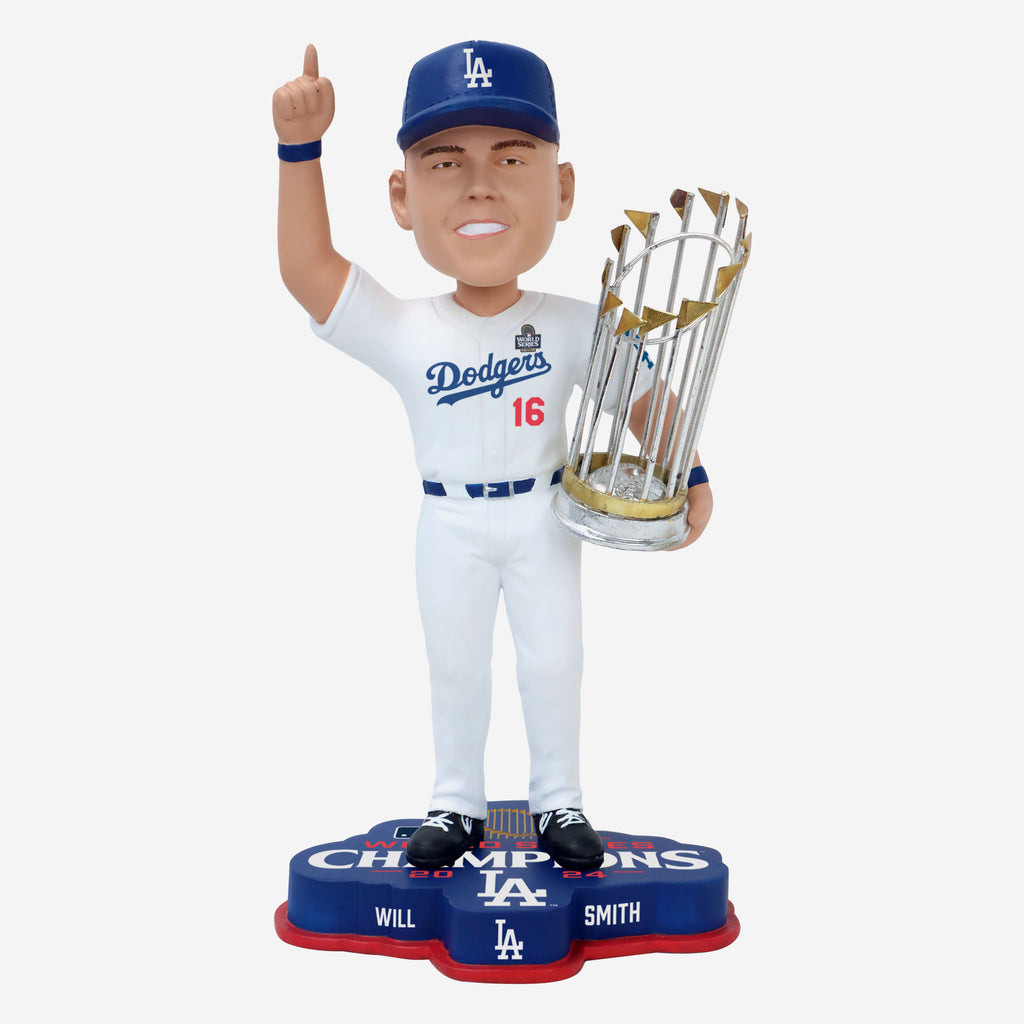 Will Smith Los Angeles Dodgers 2024 World Series Champions Bobblehead FOCO - FOCO.com