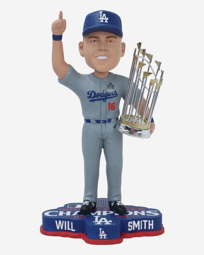 Will Smith Los Angeles Dodgers 2024 World Series Champions Bobblehead FOCO - FOCO.com