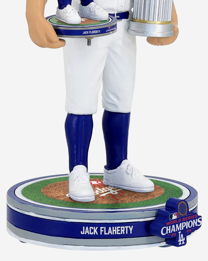 Jack Flaherty Los Angeles Dodgers 2024 World Series Champions Bobble Dubblz Bobblehead FOCO - FOCO.com