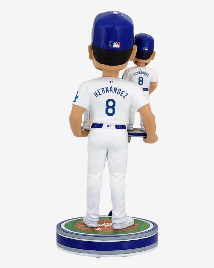 Kike Hernandez Los Angeles Dodgers 2024 World Series Champions Bobble Dubblz Bobblehead FOCO - FOCO.com