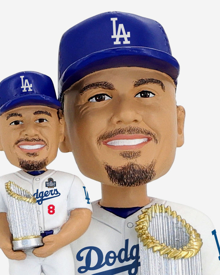 Kike Hernandez Los Angeles Dodgers 2024 World Series Champions Bobble Dubblz Bobblehead FOCO - FOCO.com