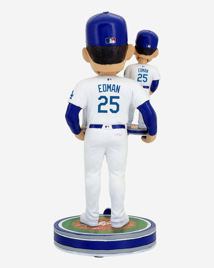 Tommy Edman Los Angeles Dodgers 2024 World Series Champions Bobble Dubblz Bobblehead FOCO - FOCO.com