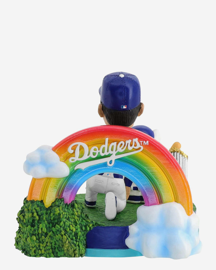 Shohei Ohtani & Hello Kitty® Los Angeles Dodgers 2025 Back To Back World Series Champions Dual Bobblehead FOCO - FOCO.com