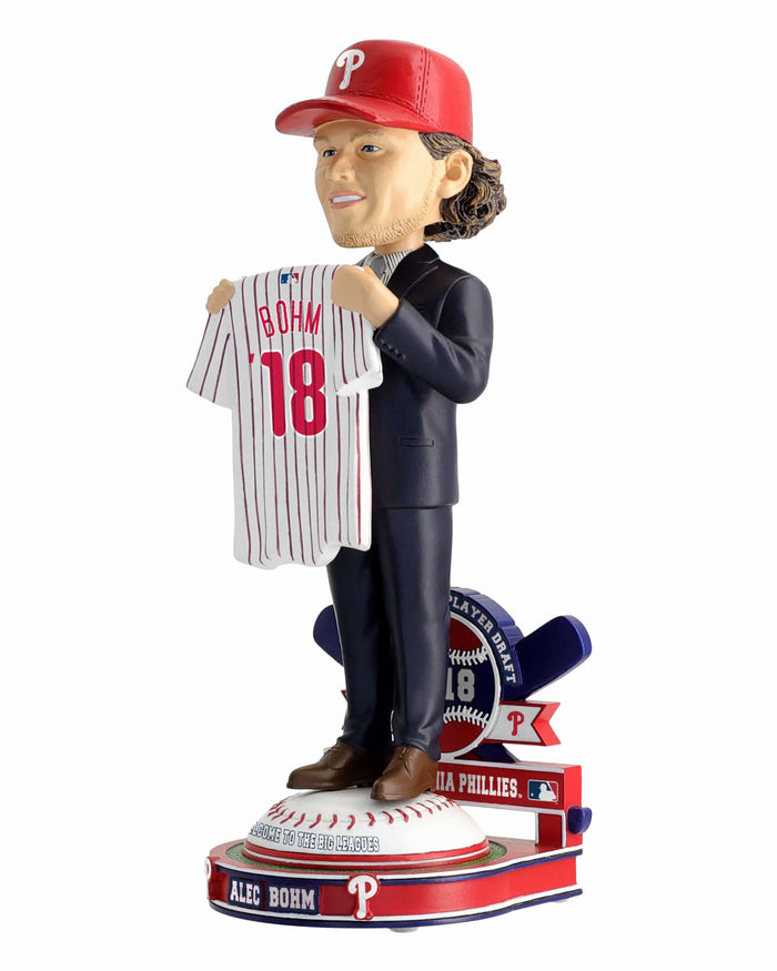 Alec Bohm Philadelphia Phillies 2018 MLB Draft Pick Bobblehead FOCO - FOCO.com