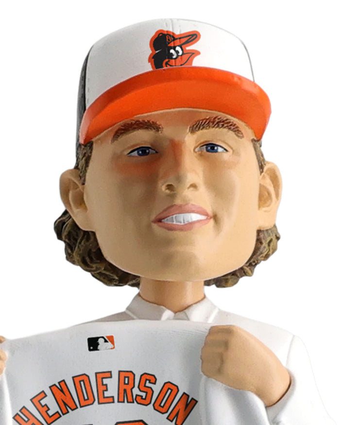 Gunnar Henderson Baltimore Orioles 2019 MLB Draft Pick Bobblehead FOCO - FOCO.com
