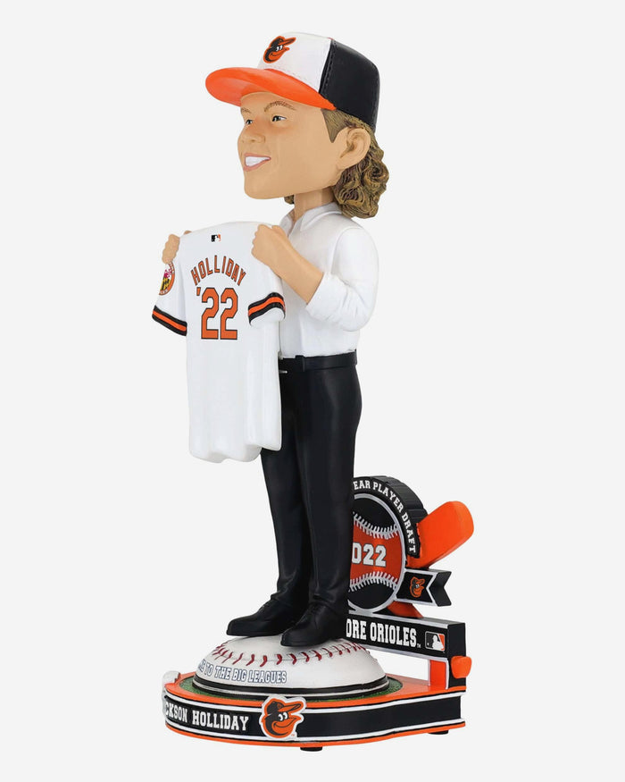 Jackson Holliday Baltimore Orioles 2022 MLB Draft Pick Bobblehead FOCO - FOCO.com