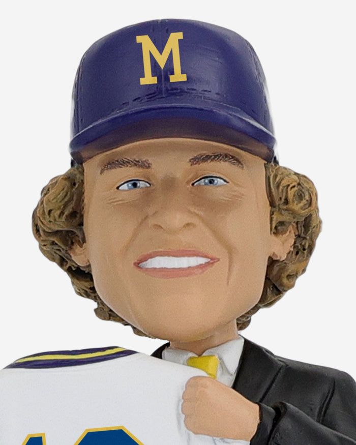 Robin Yount Milwaukee Brewers 1973 Draft Pick Bobblehead FOCO - FOCO.com