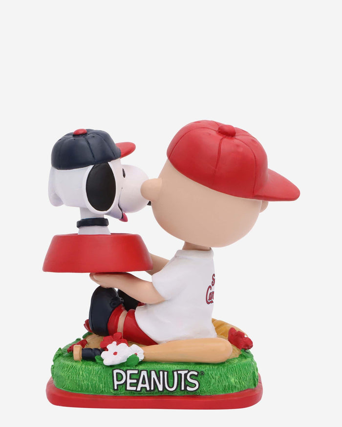 St Louis Cardinals Charlie Brown & Snoopy Peanuts Dual Mini Bighead Bobblehead FOCO - FOCO.com