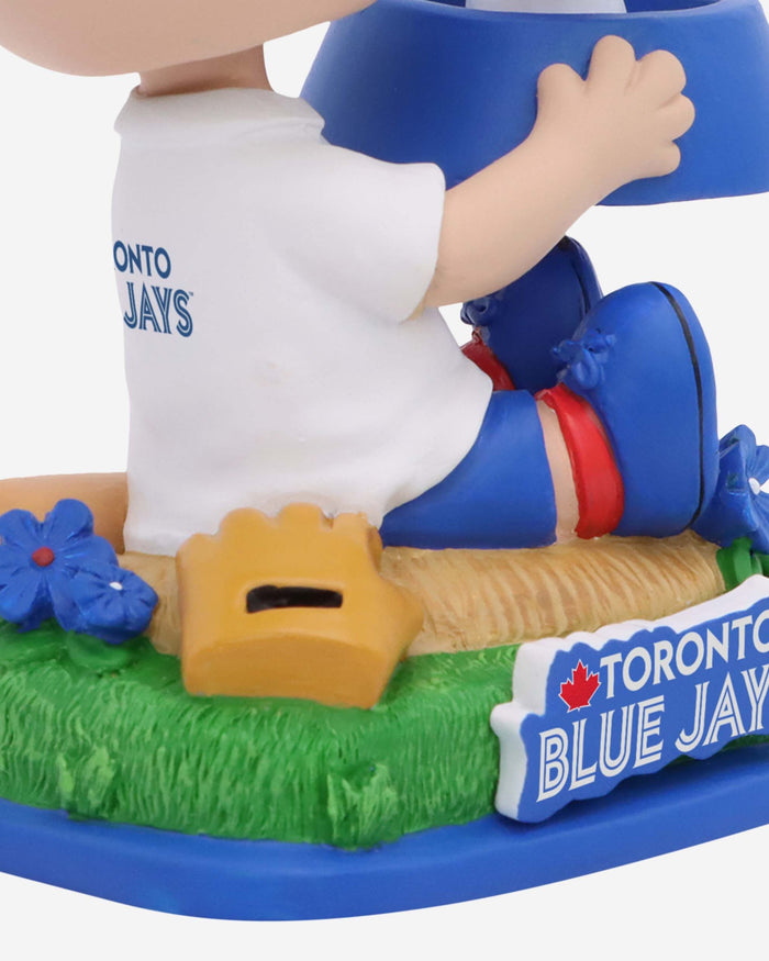 Toronto Blue Jays Charlie Brown & Snoopy Peanuts Dual Mini Bighead Bobblehead FOCO - FOCO.com