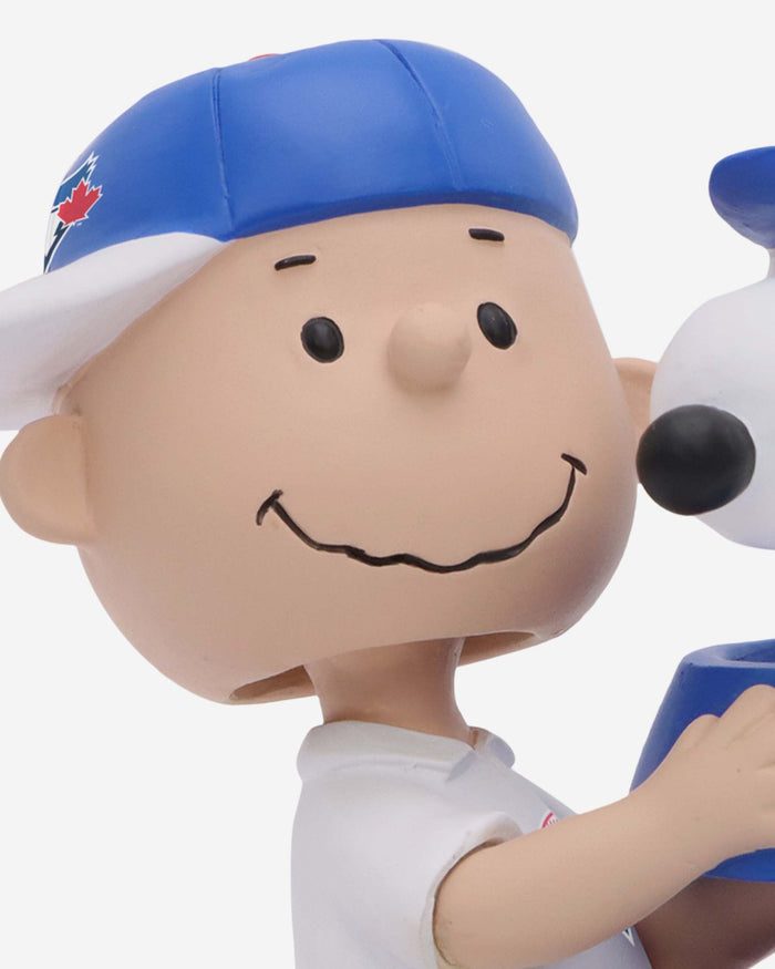 Toronto Blue Jays Charlie Brown & Snoopy Peanuts Dual Mini Bighead Bobblehead FOCO - FOCO.com