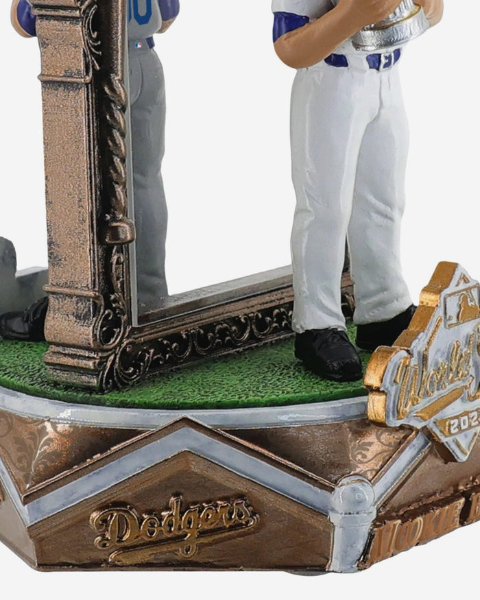 Mookie Betts Los Angeles Dodgers 2025 Back To Back World Series Champions Dual Spinner Bobblehead FOCO - FOCO.com