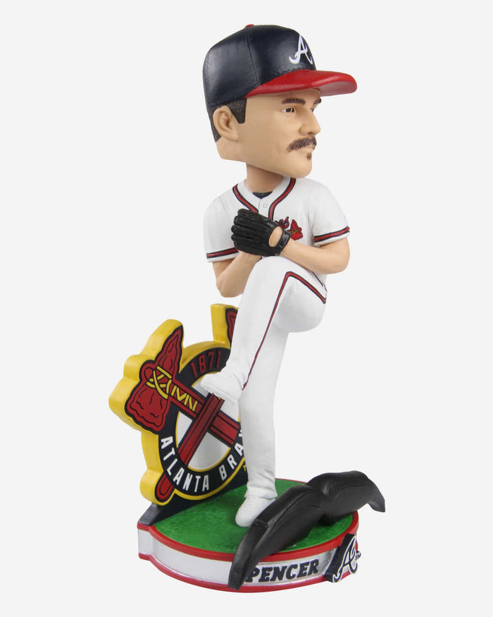 Spencer Strider Atlanta Braves Mustache Bobblehead FOCO - FOCO.com