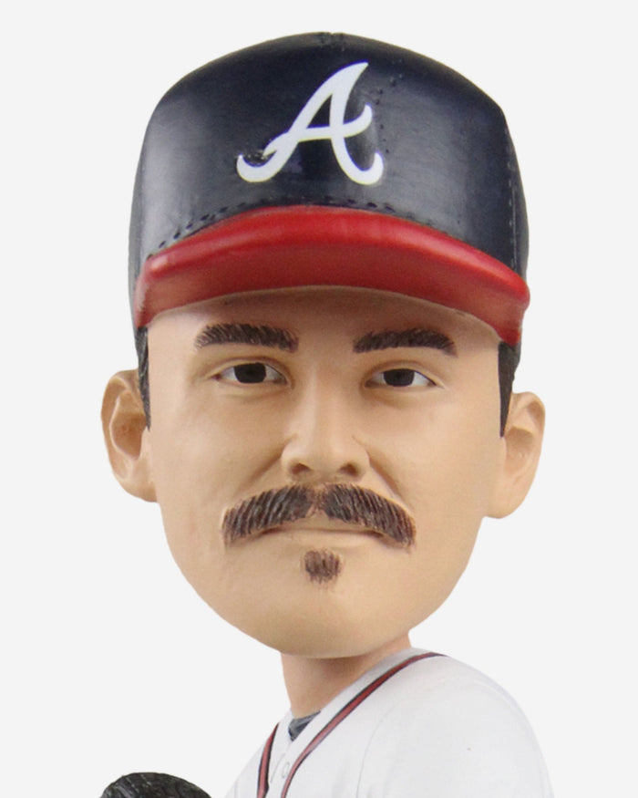 Spencer Strider Atlanta Braves Mustache Bobblehead FOCO - FOCO.com