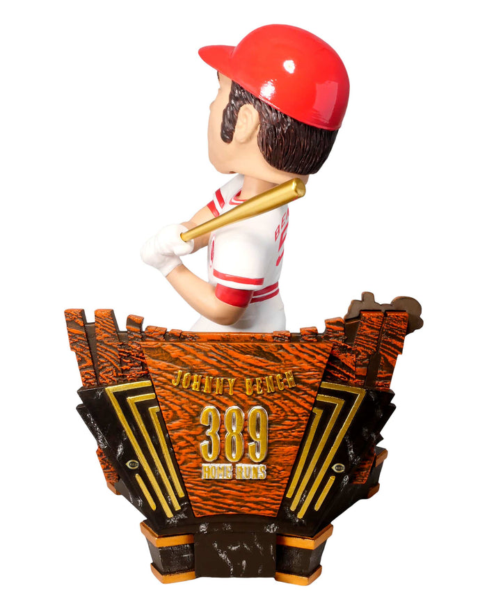 Johnny Bench Cincinnati Reds All Time Franchise Home Run Leader Bobblehead FOCO - FOCO.com