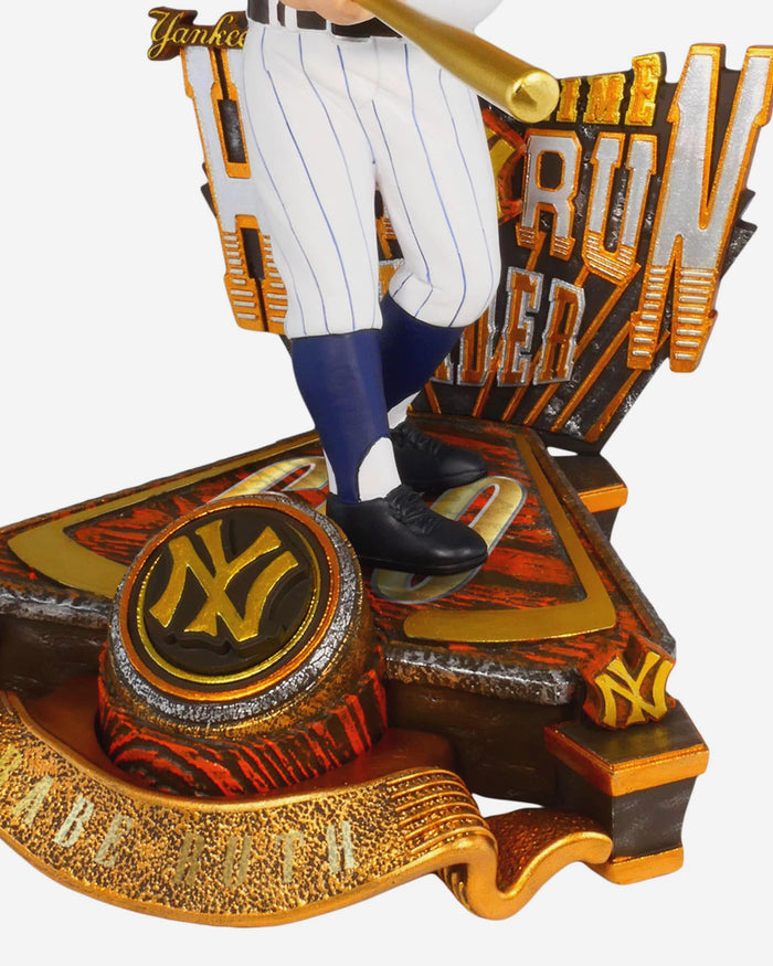 Babe Ruth New York Yankees Franchise All-Time Home Run King Bobblehead FOCO - FOCO.com