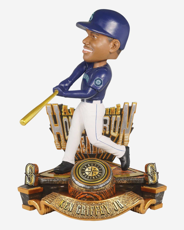 Ken Griffey Jr Seattle Mariners All-Time Franchise Home Run King Bobblehead FOCO - FOCO.com