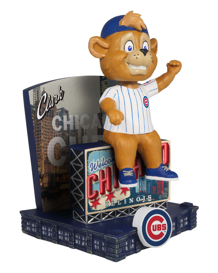 Clark Chicago Cubs Greetings From Mascot Bobblehead