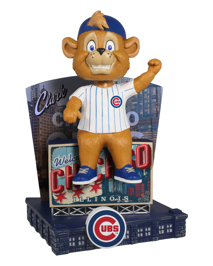 Clark Chicago Cubs Greetings From Mascot Bobblehead