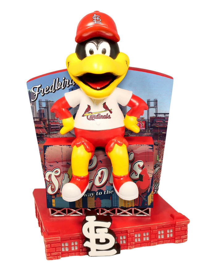 Fredbird St Louis Cardinals Greetings From Mascot Bobblehead