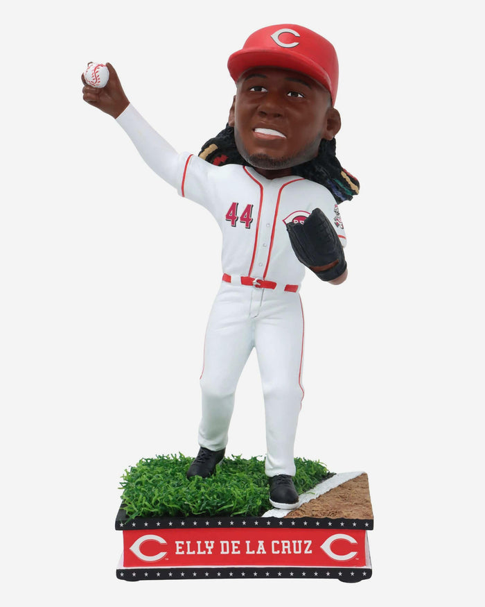 Elly De La Cruz Cincinnati Reds Field Star Bobblehead FOCO - FOCO.com