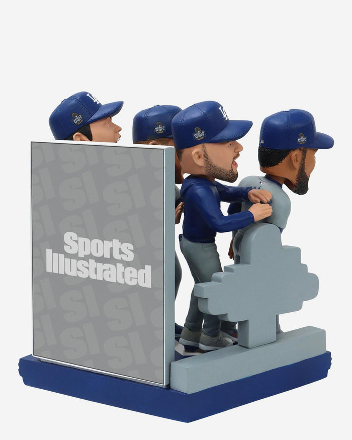 Los Angeles Dodgers Champions Again Sports Illustrated Cover Bobblehead FOCO - FOCO.com
