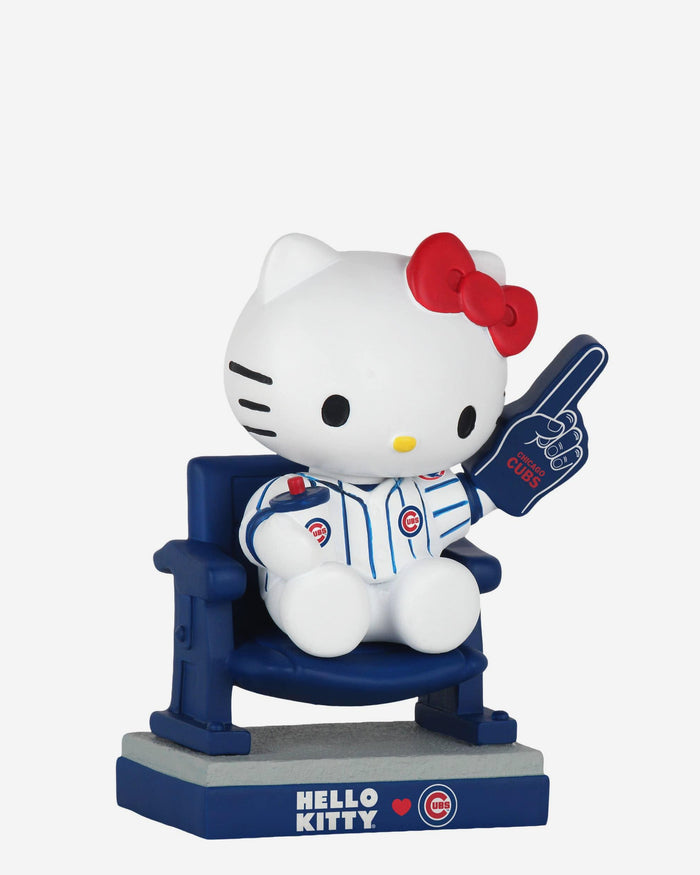 Hello Kitty® Chicago Cubs At The Ball Game Mini Bobblehead FOCO - FOCO.com