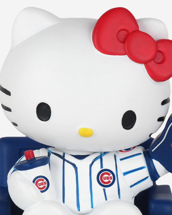 Hello Kitty® Chicago Cubs At The Ball Game Mini Bobblehead FOCO - FOCO.com