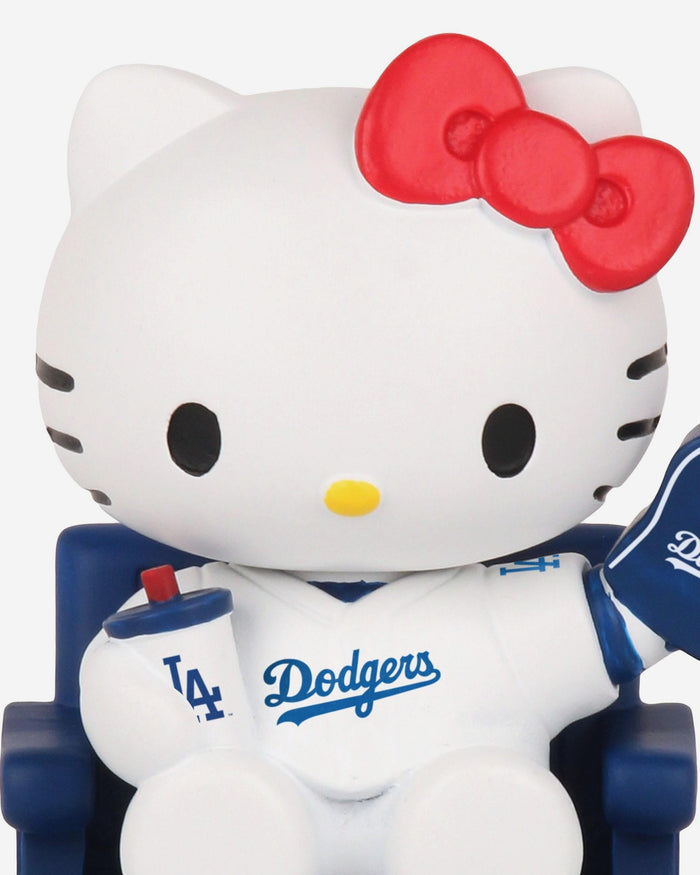 Hello Kitty® Los Angeles Dodgers At The Ball Game Mini Bobblehead FOCO - FOCO.com