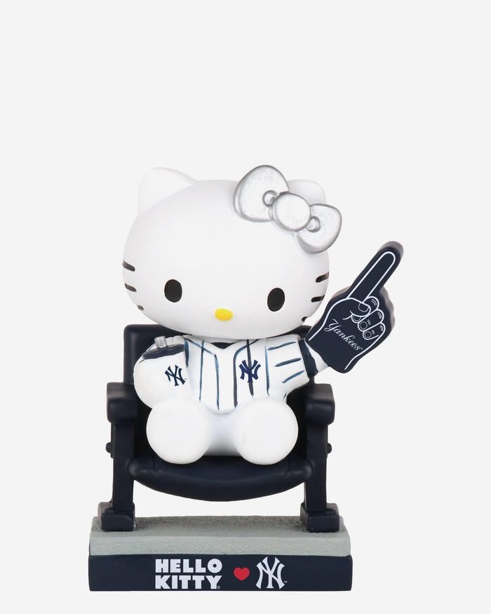 Hello Kitty® New York Yankees At The Ball Game Mini Bobblehead FOCO - FOCO.com