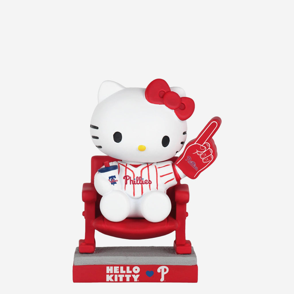 Hello Kitty® Philadelphia Phillies At The Ball Game Mini Bobblehead FOCO - FOCO.com