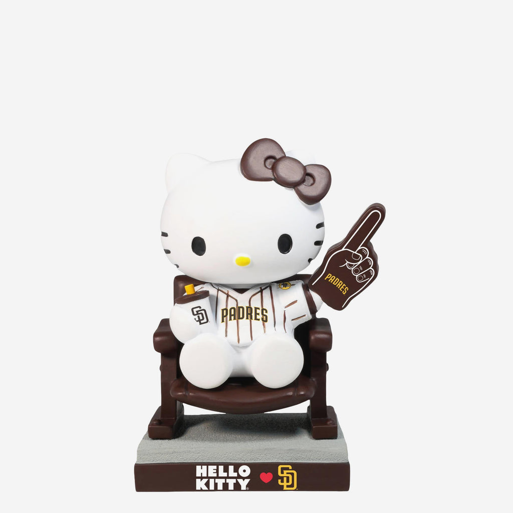 Hello Kitty® San Diego Padres At The Ball Game Mini Bobblehead FOCO - FOCO.com