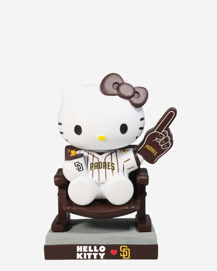 Hello Kitty® San Diego Padres At The Ball Game Mini Bobblehead FOCO - FOCO.com