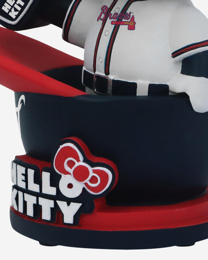 Hello Kitty® Atlanta Braves Baseball Helmet Bobblehead FOCO - FOCO.com