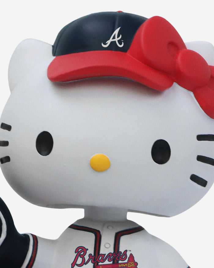 Hello Kitty® Atlanta Braves Baseball Helmet Bobblehead FOCO - FOCO.com