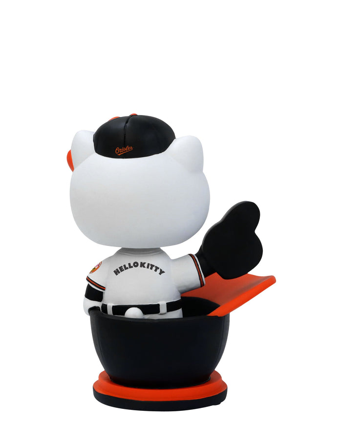 Hello Kitty® Baltimore Orioles Baseball Helmet Bobblehead FOCO - FOCO.com