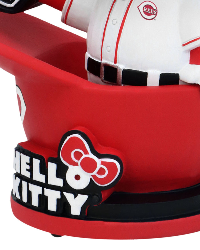 Hello Kitty® Cincinnati Reds Baseball Helmet Bobblehead FOCO - FOCO.com
