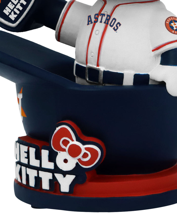 Hello Kitty® Houston Astros Baseball Helmet Bobblehead FOCO - FOCO.com